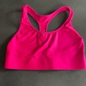 CHAMPION Neon Print Racerback Sports Bra